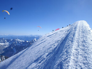 parapente Mont Blanc