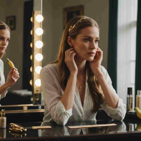 Accessoire capillaire : élégance avec la pince banane