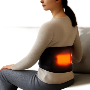 Une ceinture chauffante apporte une chaleur ciblée pour aider à relâcher les tensions lombaires. Elle s’intègre facilement dans une routine de confort et de récupération musculaire.