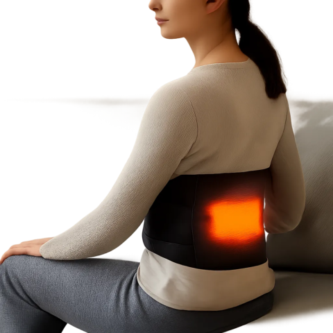 Une ceinture chauffante apporte une chaleur ciblée pour aider à relâcher les tensions lombaires. Elle s’intègre facilement dans une routine de confort et de récupération musculaire.